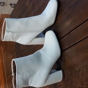White Steve Madden Boots
